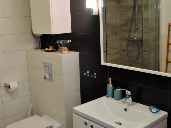 Łazienka w Apartamencie Blue 2