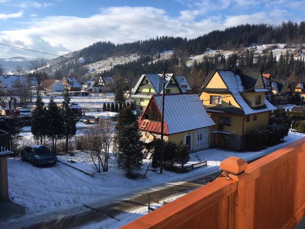 Widok z apartamentu 2 i 3