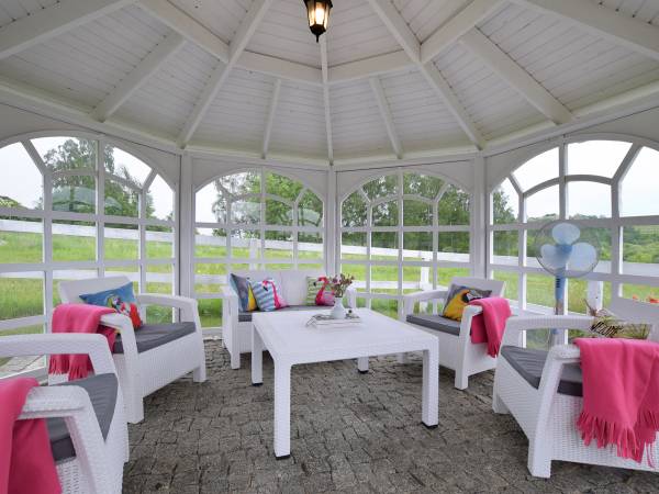 Altana przy pokojach 2-osobowych