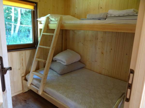 Sypialnia 2 domek sześciosobowy