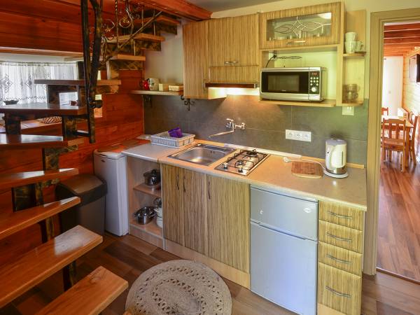 kuchnia apartament z jakuzzi