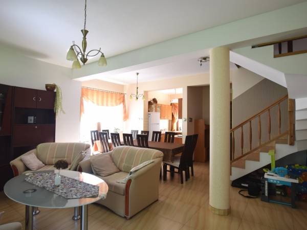 Salon kominkowy z tarasem, segment nr 1