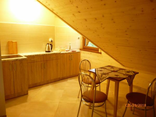 aneks w apartamencie dla 7 osób