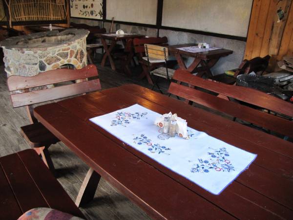 W nętrze budynku rekreacyjnego do spotkań