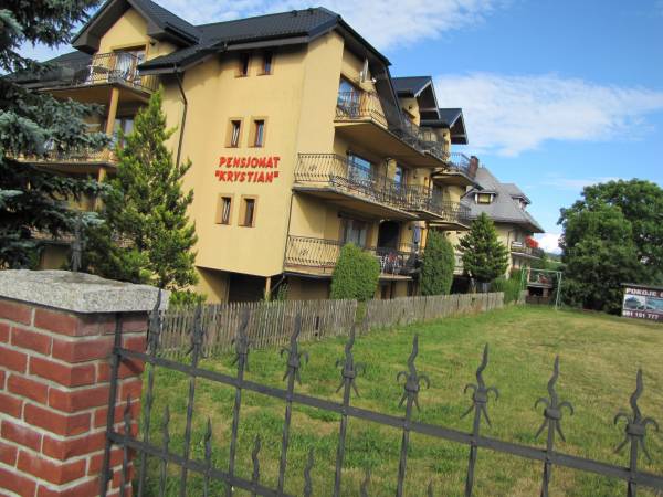 Pensjonat od strony ulicy