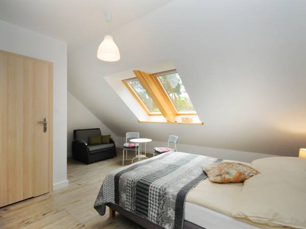 pokój 3-osobowy z ogólnodostępnym tarasem