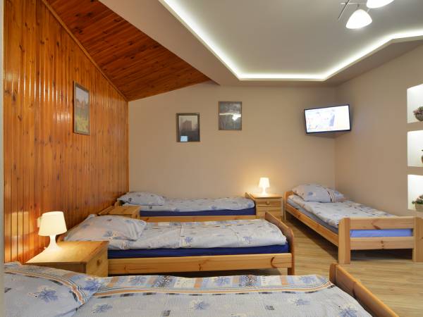 Pokój (domek) Nr 3 4-osobowy z łazienką i aneksem kuchennym