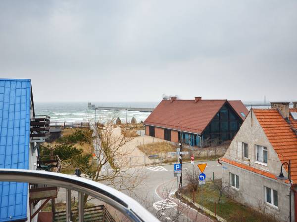 widok z apartamentu nr 3