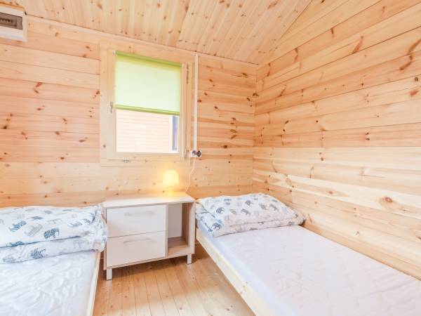 Sypialnia w domku małym