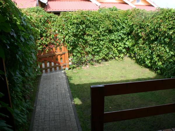 ogródek od strony tarasu