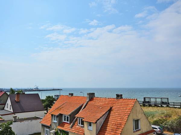 Pensjonat Perła Helu z widokiem na morze