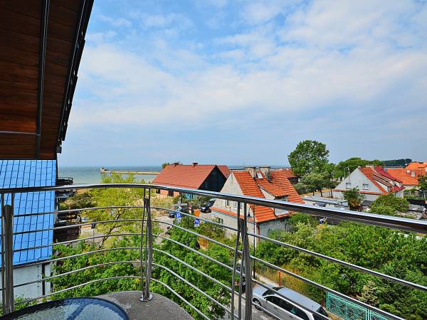 Pensjonat Perła Helu z widokiem na morze