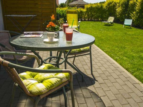 Taras przy pokoju nr4 (16m, 2 osobowy z dostawką-sofa)