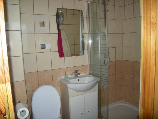 Modrzewiowy Gościniec - łazienki