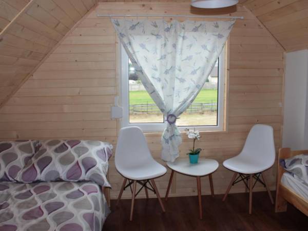 Domek 6 osobowy delux sypialnia