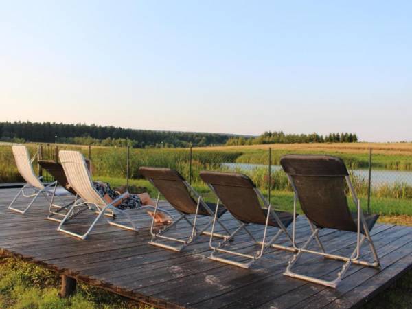 Biały Łabędź domki całoroczne