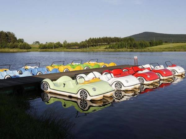 Biały Łabędź domki całoroczne